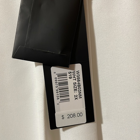 Misook sleeveless split side top blouse NWT 2X - Picture 6 of 10